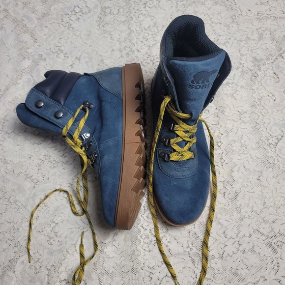 SOREL Women's Joan of Arctic Next Lite Hiker Boot - Uniform Blue, Abyss Size 11 - Picture 4 of 8